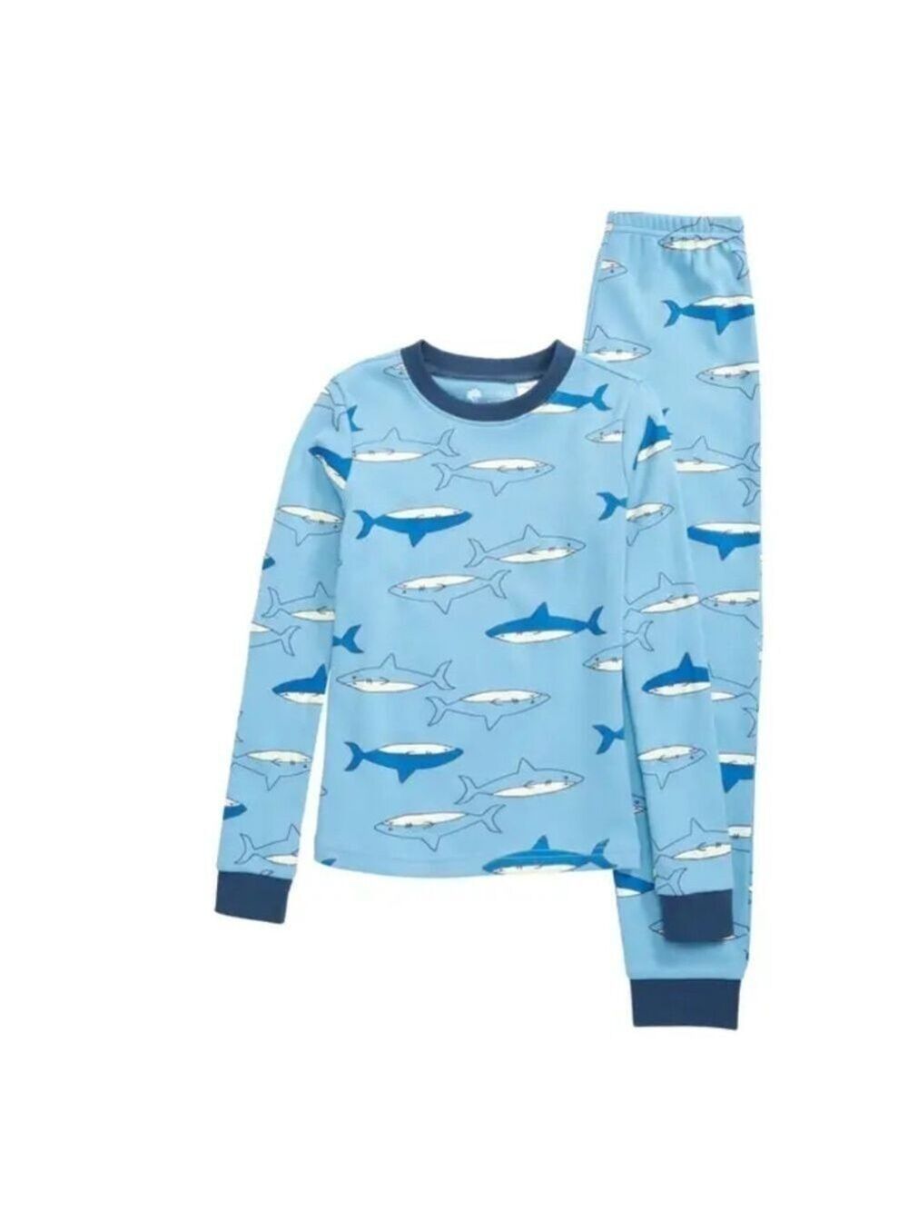 Shark glow in the dark pajamas set